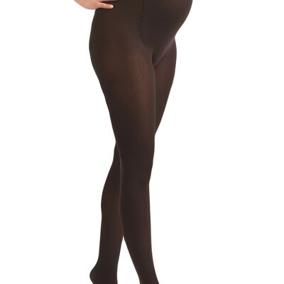 Opaque Maternity Tights 60den Brown