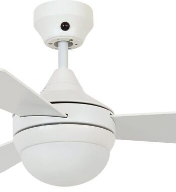 Lucci air - Ventilateur de plafond Airlie Hugger avec télécommande et éclairage, blanc - multifonction 3