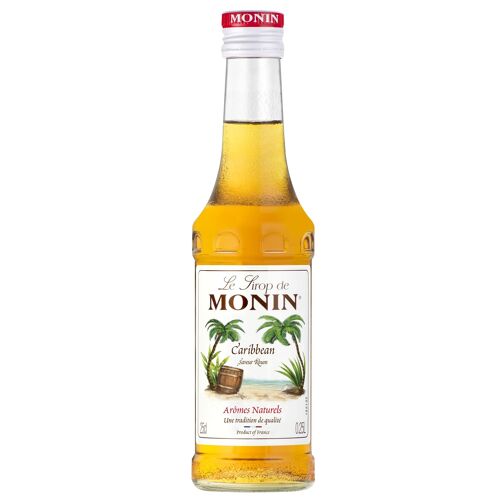 Sirop Saveur Rhum MONIN pour cocktail - Arômes naturels - 25cl