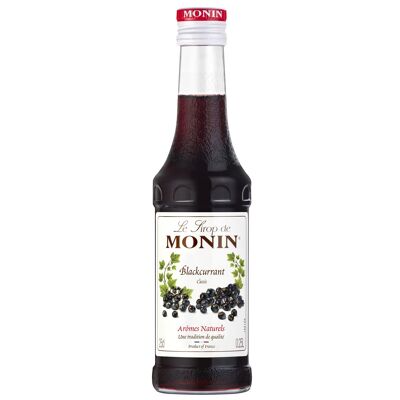 MONIN Johannisbeersirup für Cocktails oder Sekt – Natürliche Aromen – 25 cl