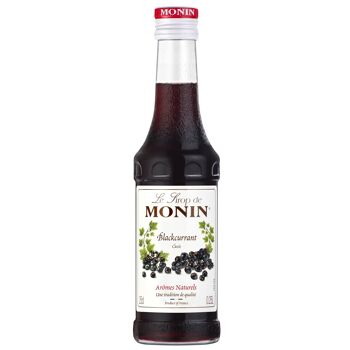 Sirop de Cassis MONIN pour cocktail ou vion pétillant - Arômes naturels - 25cl 1