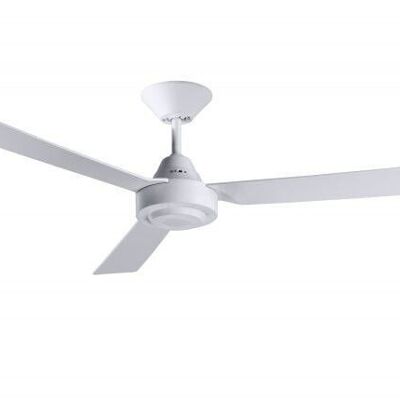 BAYSIDE - Calypso ceiling fan without light, white