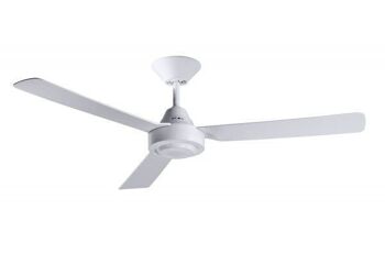 BAYSIDE - Ventilateur de plafond Calypso sans lumière, blanc 1