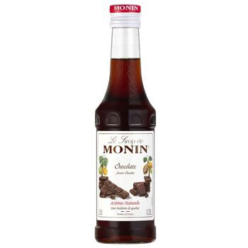 Sirop Saveur Chocolat MONIN pour boissons chaudes et desserts - Arômes naturels - 25cl