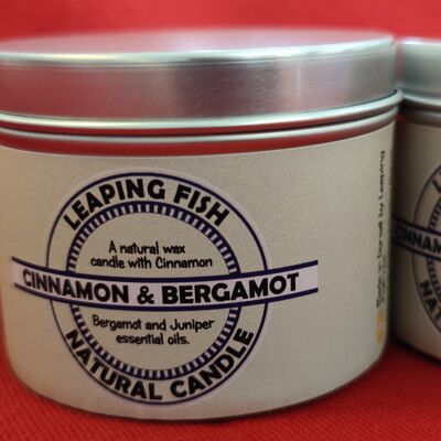 CINNAMON AND BERGAMOT CANDLE