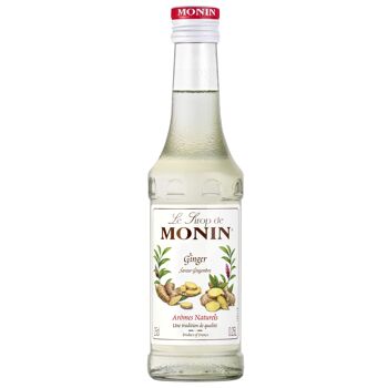 Sirop Saveur Gingembre pour cocktails ou boissons rafraîchissantes - Arômes naturels - 25cl 1