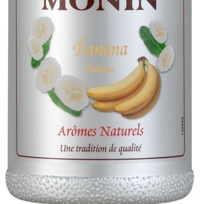 Le Fruit de Banane MONIN - Arômes naturels - 1L