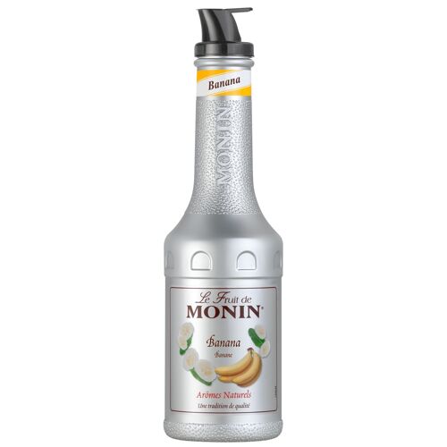 Le Fruit de Banane MONIN pour cocktails ou smoothies - Arômes naturels - 1L