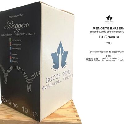 Piemonte Barbera "La Gramula" Bag in box 10 L 12,5 % vol.