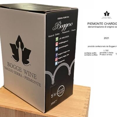 Piemonte Chardonnay "Bolsa en caja 5 L"