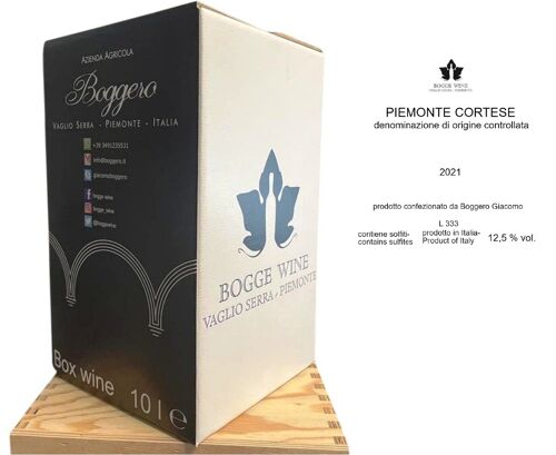 Piemonte Cortese "Bag in box 10L