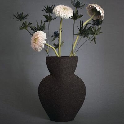 CERAMIC VASE 'AMPHORA - BLACK'