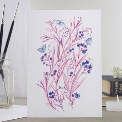 Pink Bouquet' Card