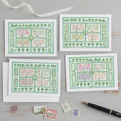 Knot Gardens' Postcard Pack