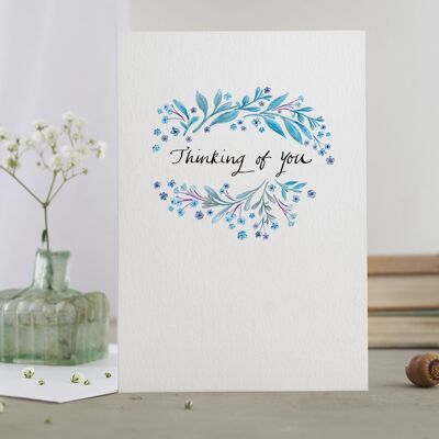 Thinking Of You' (Leaves) Card