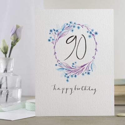 90 Happy Birthday!' Milestone Card