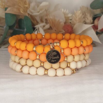 Bracelet “Georgette” – Orange