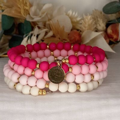 Armband „Georgette“ – Pink