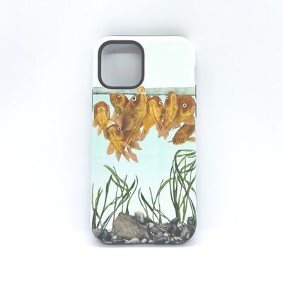 Coque pour téléphone Goldfish - Brillante - Apple i phone 8