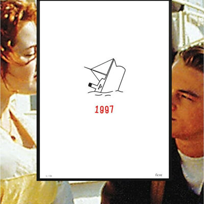 Affiche Film, 1997, Titanic