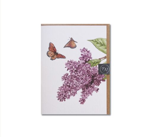 Lilac - Greeting Card