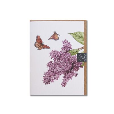 Lilac - Greeting Card