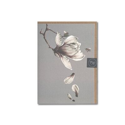 Magnolia Bee - Greeting Card