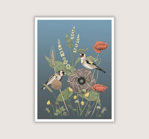 Meadow Chorus - art print - 24 x 30 (Art-prints 24x30)