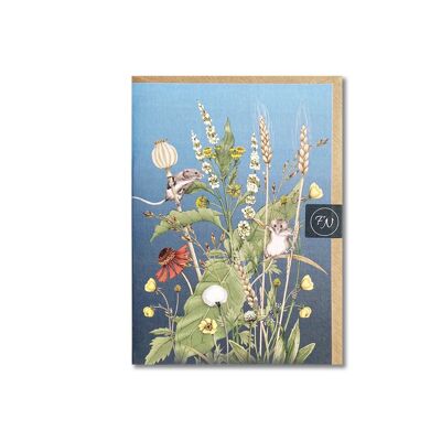 Meadow Mice - Greeting Card