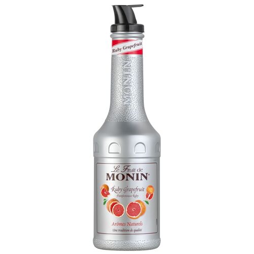 Le Fruit de Pamplemousse Ruby MONIN pour cocktails ou thés glacés - Arômes naturels - 1L