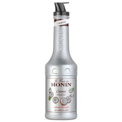 MONIN Kokosfrucht für Cocktails oder heiße oder kalte Schokolade – Natürliche Aromen – 1 l