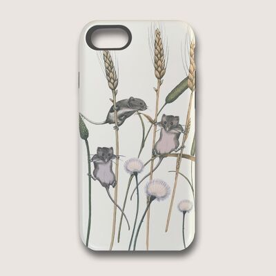 Meadow Trapeze Phone Case - Creme - Glanz - Apple i Phone 12/12