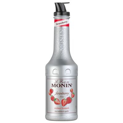 Le Fruit de Fraise MONIN pour cocktails ou thés glacés - Arômes naturels - 1L