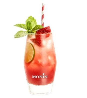 Le Fruit de Fraise MONIN pour cocktails ou thés glacés - Arômes naturels - 1L 3