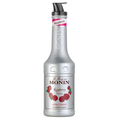 MONIN Raspberry Fruit for cocktails or iced teas - Natural flavors - 1L