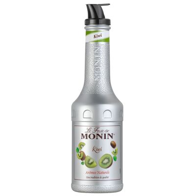MONIN Kiwis für Cocktails oder Smoothies – Natürliche Aromen – 1L