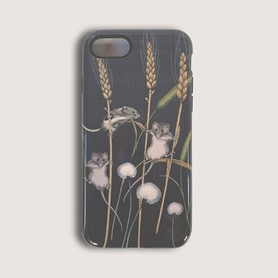 Meadow Trapeze Phone Case - mocha - gloss - Apple i phone Apple i phone XS