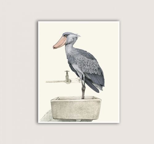 Shoebill phone case - Gloss - Samsung Galaxy Note 20