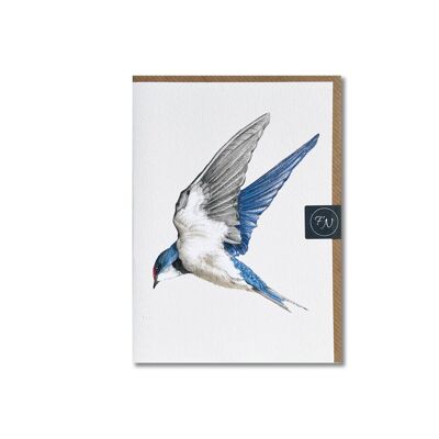 Swallow - Greeting Card