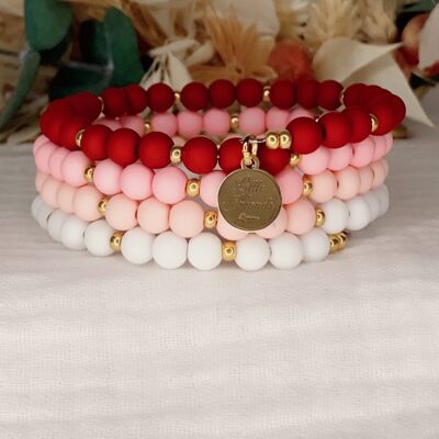 Bracelet “Georgette” – Pink