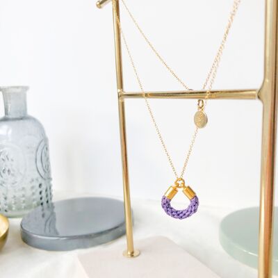 Necklace Uteki Lilac