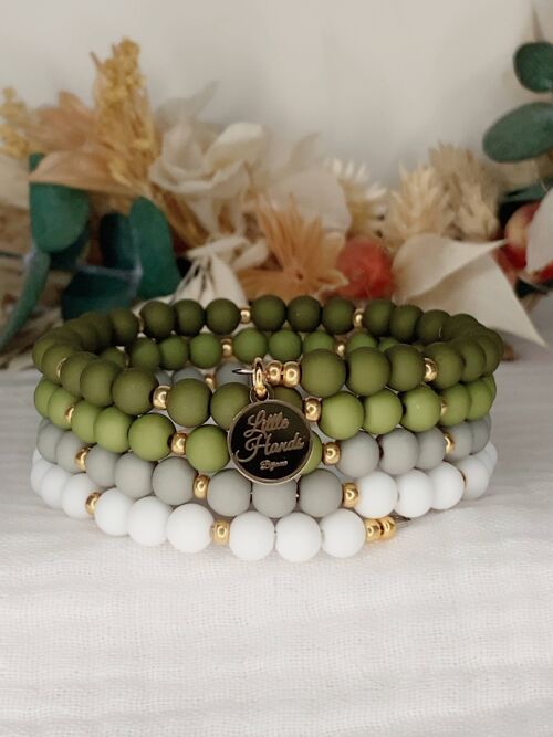 Bracelet “Georgette” – Vert