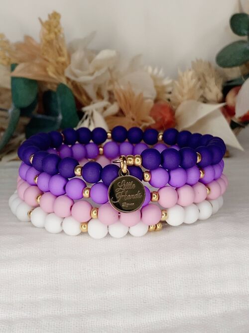 Bracelet “Georgette” –  Violet