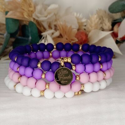 Bracelet “Georgette” –  Violet