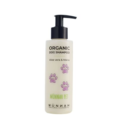 ORGANIC DOG SHAMPOO. Champú de perros para pieles sensible y dermatitis