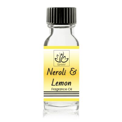 Neroli & Limone - Flacone di olio profumato da 15 ml - 1