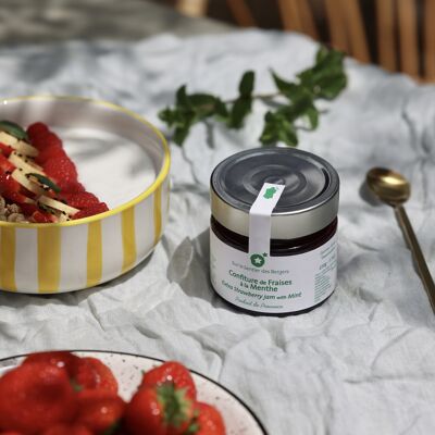 Extra Strawberry Jam with Mint 220g | Provençal jam