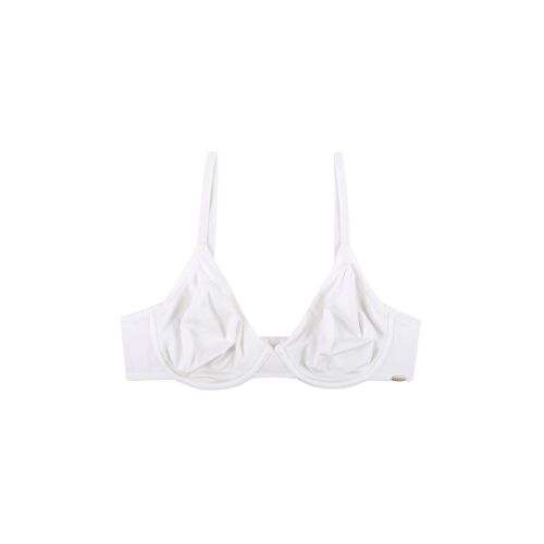 Classic unpadded bra-WHITE (1-1-1-1; 85B-90B-95B-100B)