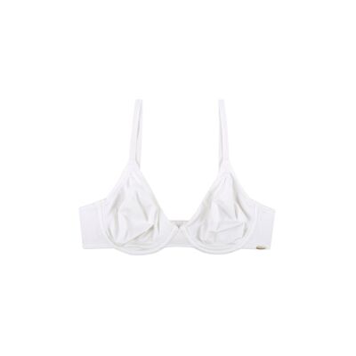 Soutien-gorge classique non rembourré-BLANC (1-1-1-1; 85B-90B-95B-100B)