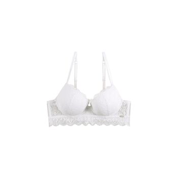 Brassière rembourrée en dentelle-BLANC (1-1-1-1; 85B-90B-95B-100B) 1